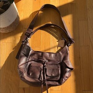 We The Free Ledger Leather Bag